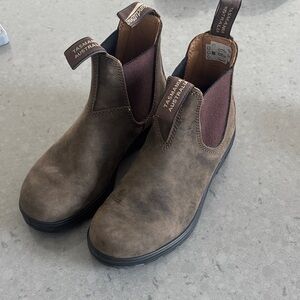 Blundstone Dark Brown Leather Boots